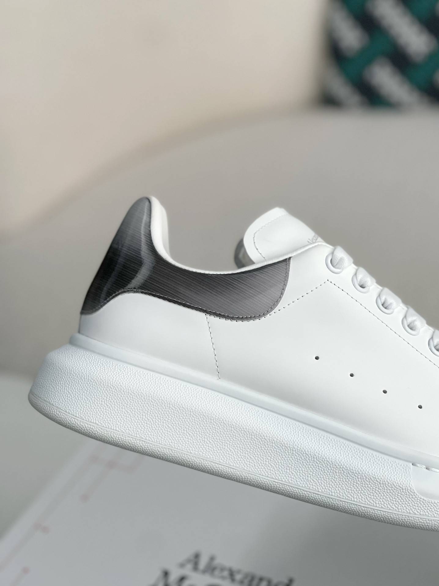 Alexander McQueen MQ Jelly Dark Blue Tail Sneakers