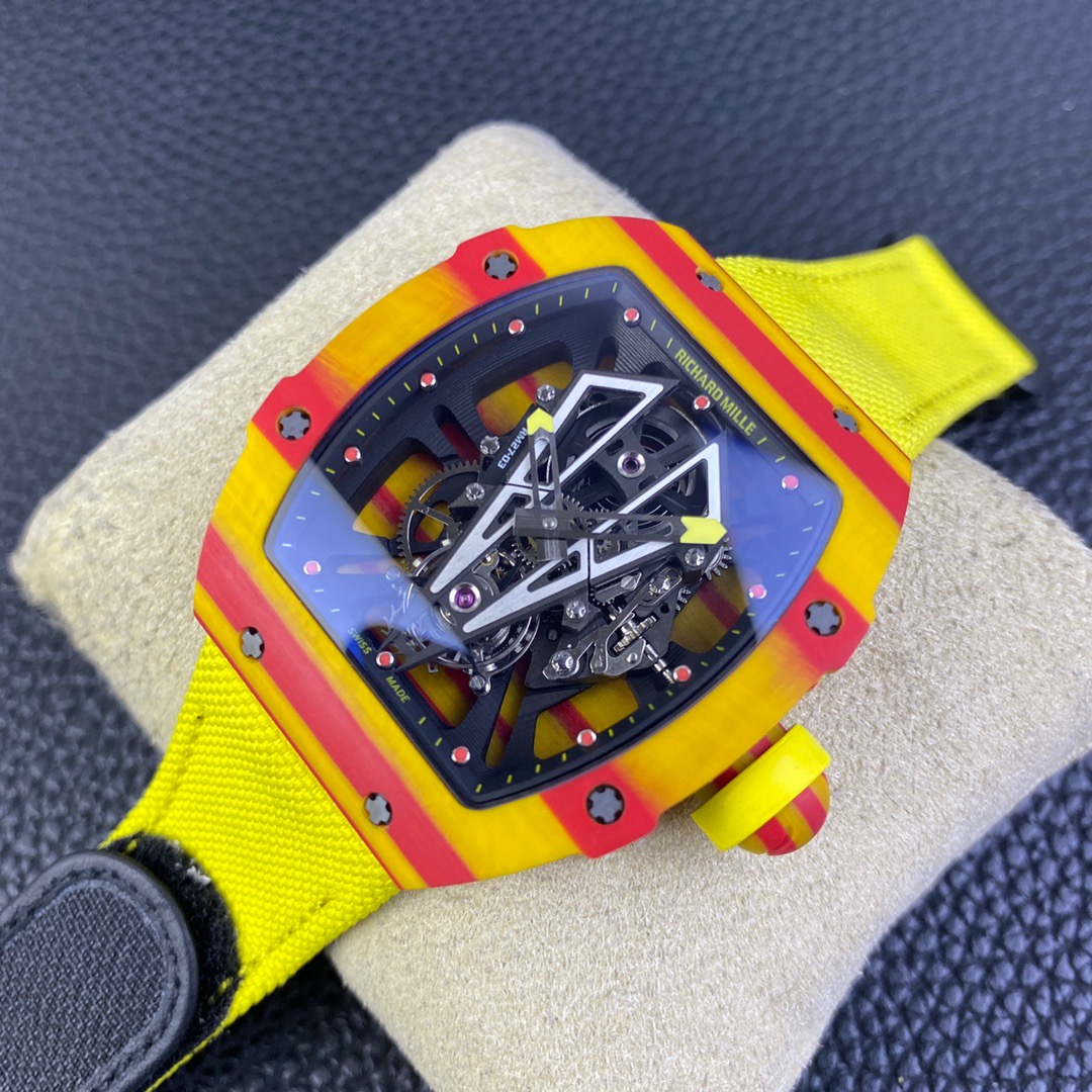 Richard Miller Spanish Bull--RM27-03 Ultra-Light Sports Tourbillon Watch