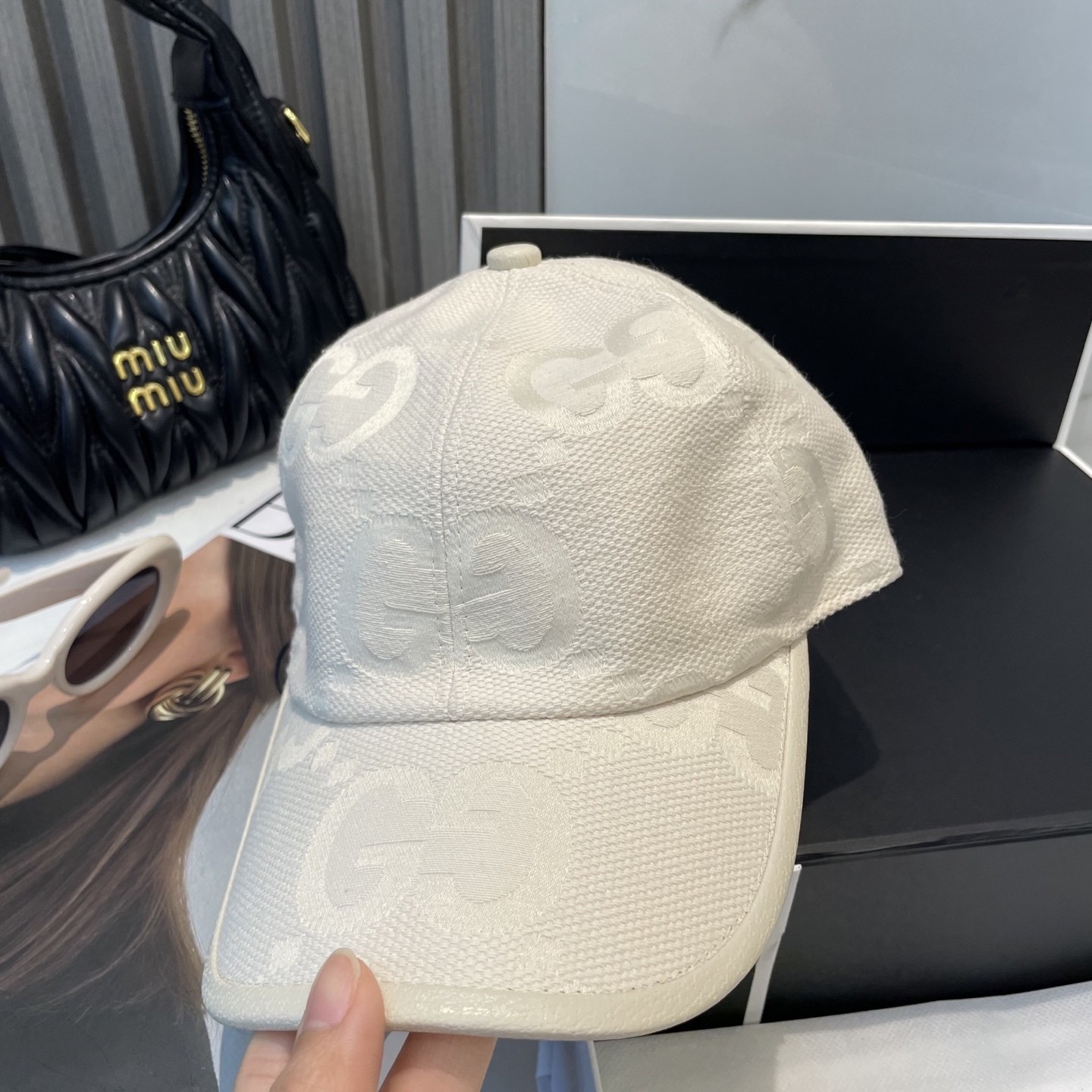 [#5001] G*u*i baseball cap peaked c ap hat