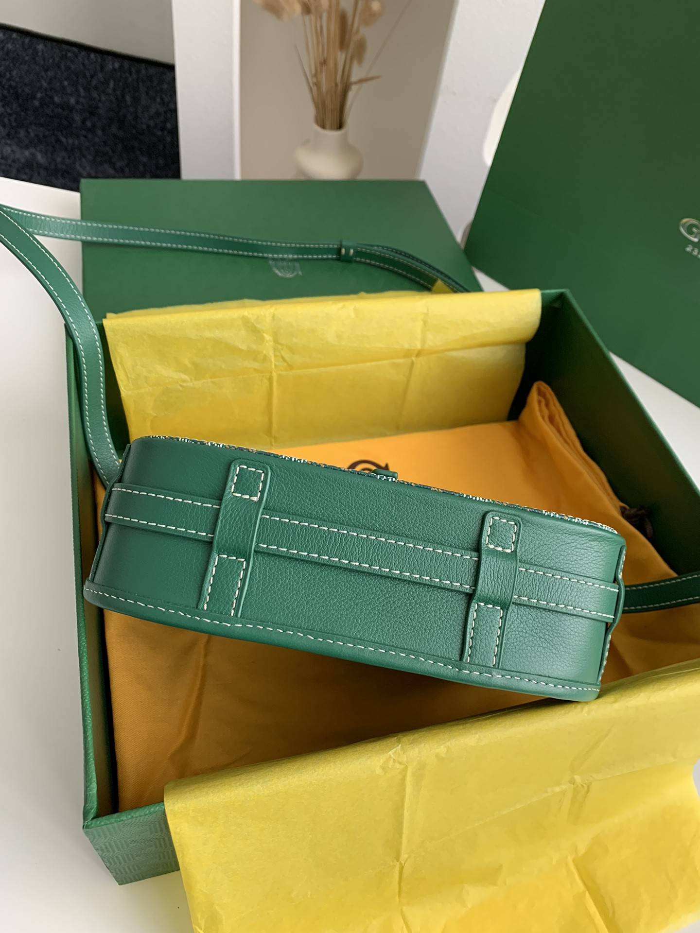 Goyard BeL*Védère bag Top Quality  Size:21.5*16*6cm