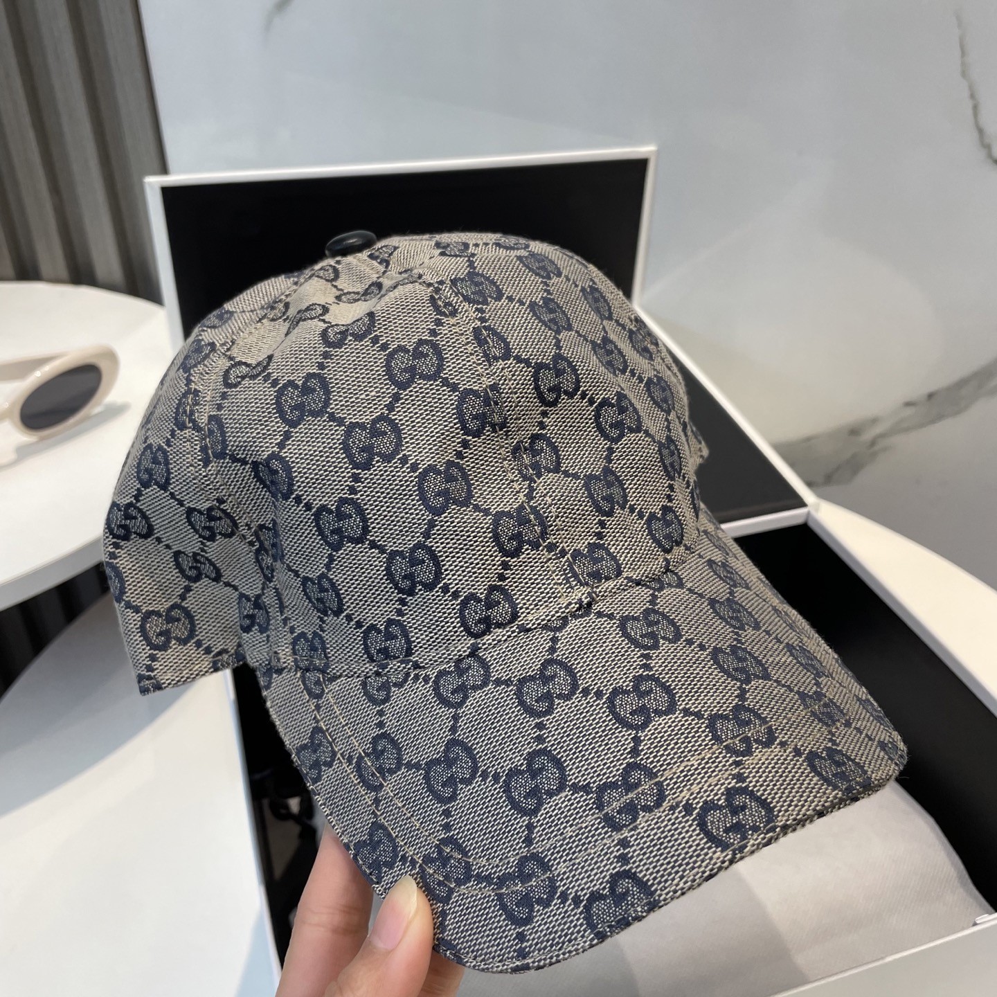 [#4933] G*u*i baseball cap peaked c ap hat