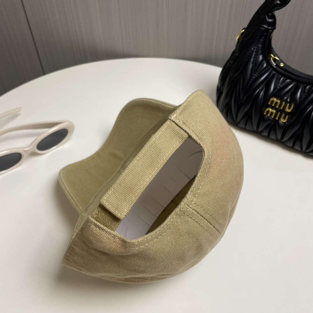 [#4806] Prada baseball cap peaked ca p hat