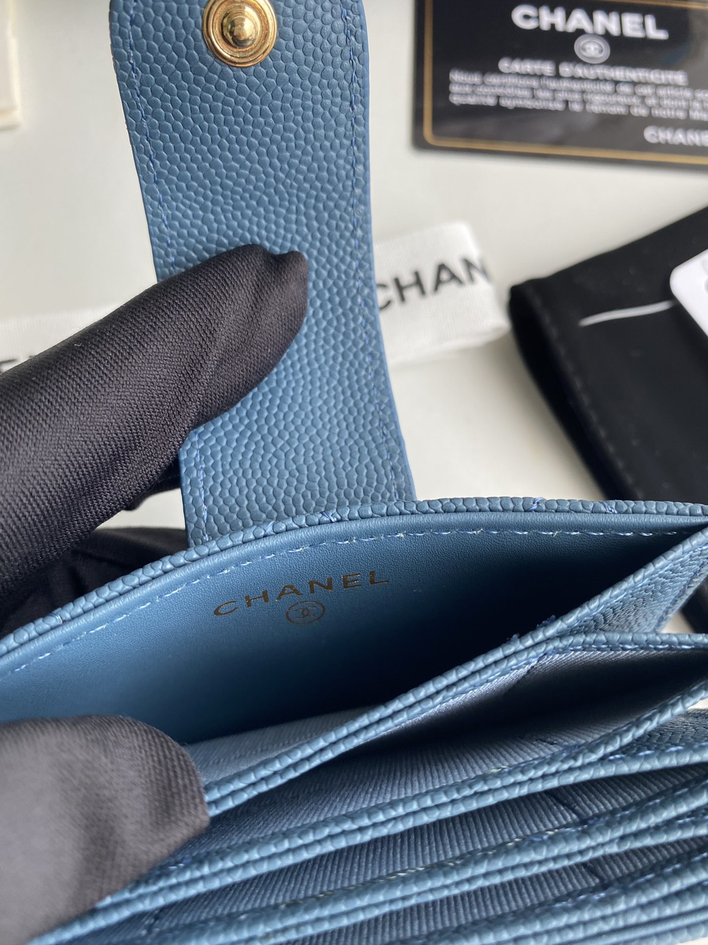 Chanle Flap Wallet