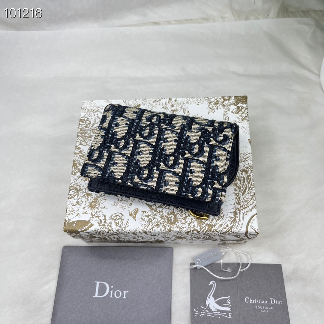 Saddle Lotus Wallet
