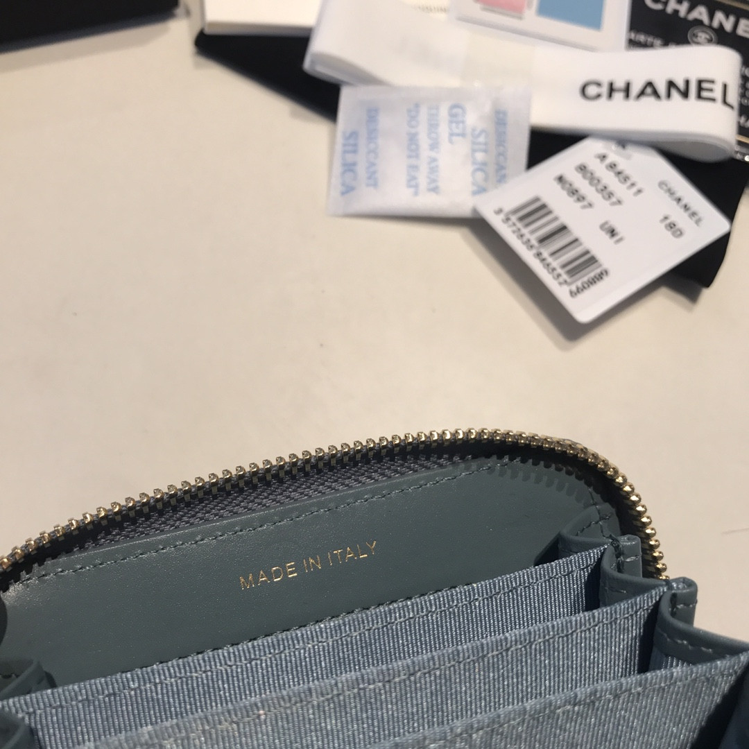 Chanle Zipped Wallet