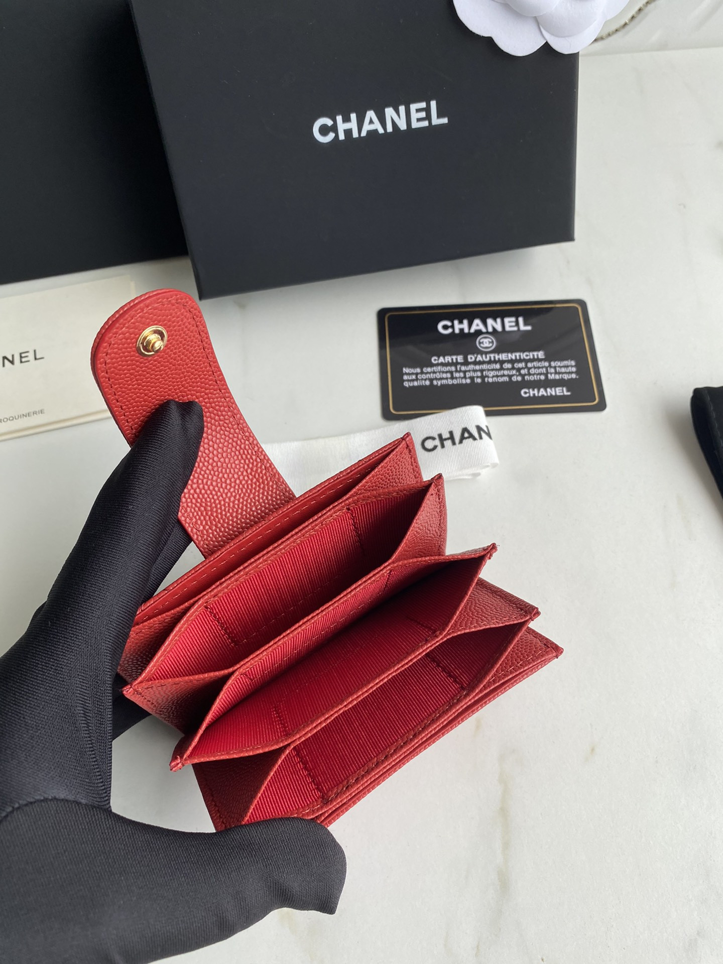 Chanle Flap Wallet