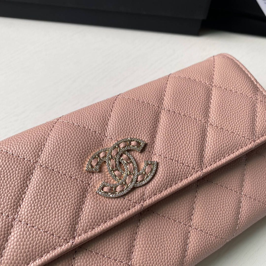 Chanle Flap Wallet