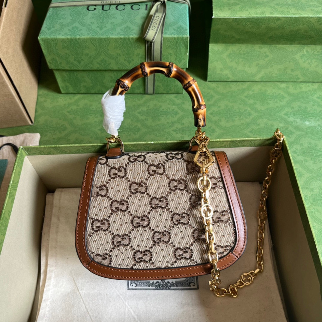 G*u*i bamboo 1947 bag