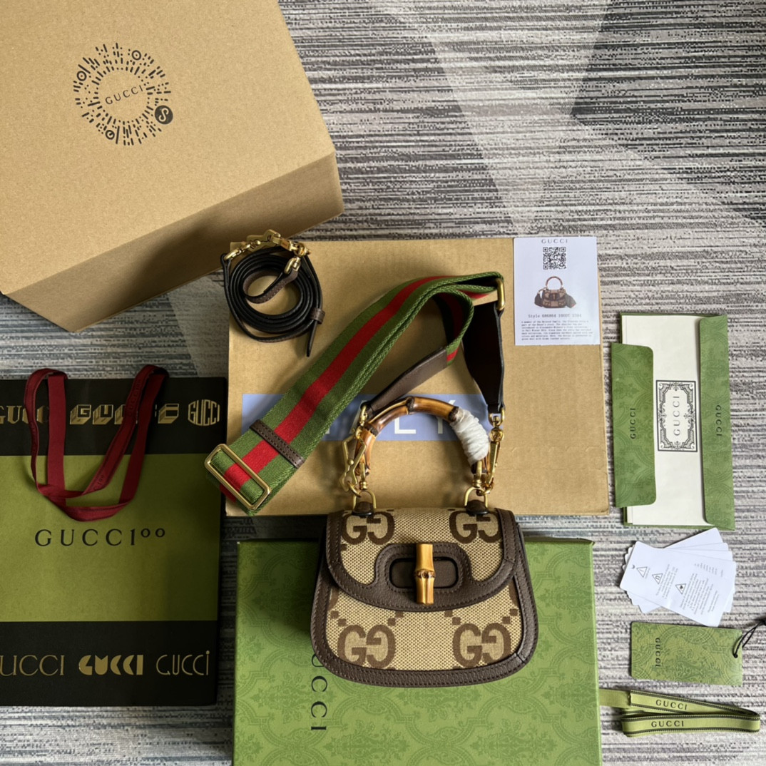 G*u*i bamboo 1947 bag